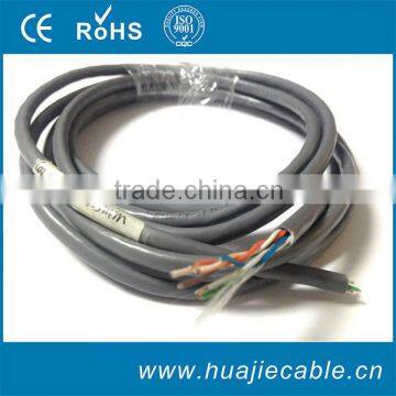 2014 wholesale High quality PE insulation flexible Cat6 utp cable