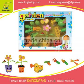 Joyful garden tools playset