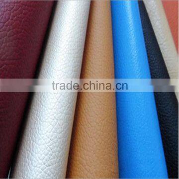 Synthetic Leather With Thick of 0.8mm-2.0mm Pu Microfiber Leather for Car Seat Safo Shoes photo-2