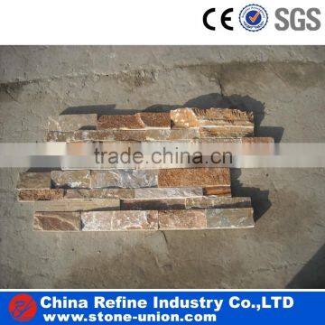 Building Material Best Natural Yellow Wooden Slate pannel