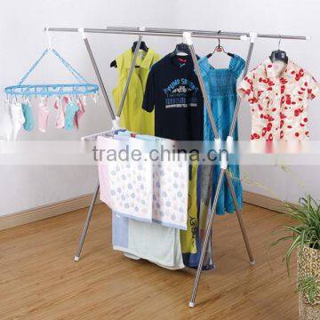 Mobile stainless steel clothes drying rack, scalable modern balcony clothes drying rack NRO-50