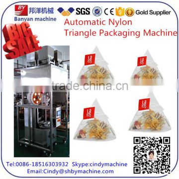 Hot Sale Automatic Nylon Triangle Tea bag Packing Machine0086-18516303933