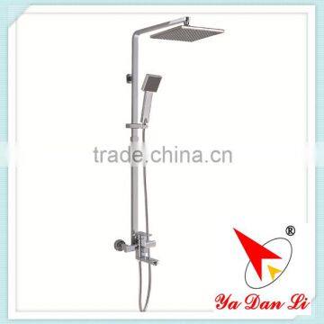 brass square single handle big bath & shower faucet 9529