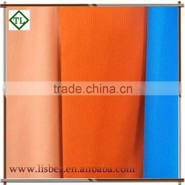 Colorful cotton single jersey fabric garment wear polyester knit fabric