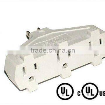 LT-1 UL/CUL Ground outlet/current adapter/wall tap