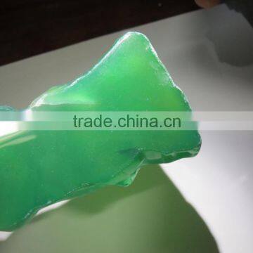 Natural Green Agate Onyx Chalcedony Stone Slice Slab