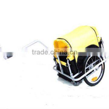 Pet bicycle trailer