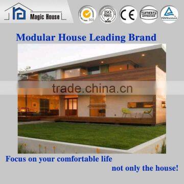 Well Designed Ready Made Prebuilt Light Steel Villa Home with Foamed Cement Board