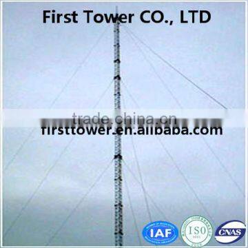 2016 hot sale guyed communication tower