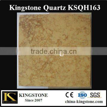 Egypt Yellow Marble Color Quartz Floor tile