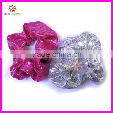 Top Quality Handmade Soft Satin Fabric girl Hair Scrunchies