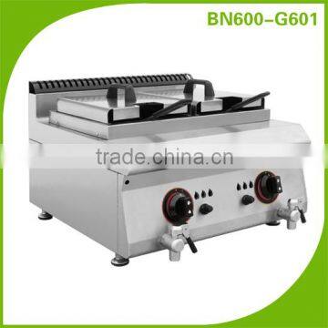 600 Series Countertop Cooking Equipment Line Gas Deep Fryer For Fried Chicken And Chips Restaurants