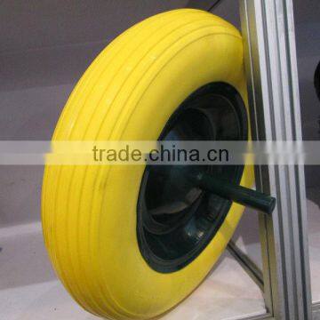 pu foam solid wheel