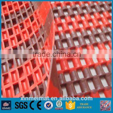 Red Brown Color Pvc Flooring Mat photo-6