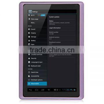 Hot Selling 7 Inch Q88 Allwinner A13 Capacitive Touch Screen Android Tablet PC