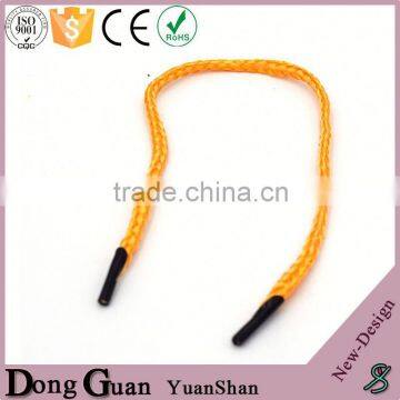 2016 fashionable branded shoe lace for nb shoes 5mm round 3m metal tipping laces