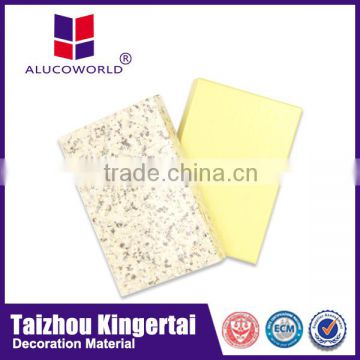 Alucoworld granite grain ACP commercial kitchen wall materials