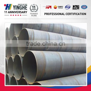 large diameter spiral steel pipe for agricultural irrigation