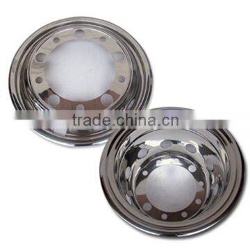 22.5''stainless Steel Wheel Cover for Truck Bolt-on Universal Style