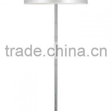 2015 Elegant Contemporary Metal Shade Floor Lamp With White Fabric Shade ML4053 photo-1