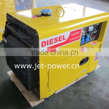 5.5kw 5.5kva portable diesel generator with single phase