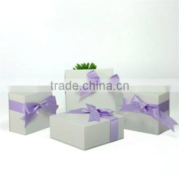 Custom Handmade Purple Cardboard Jewelry Box Bracelet photo-3