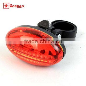 Goread 5 LED Bicycle safety light oval shape