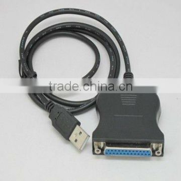 USB to 25 pin parallel printing cable/from flooding