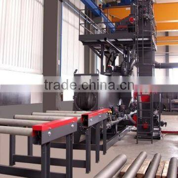 1 QG series high quality External Steel Pipe Descaling Machine
