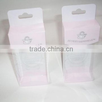 Cute Size Clear PVC Necklace Packing Box