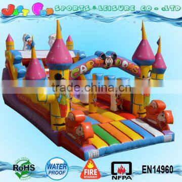 Cartoons Mickey Castle Slide, Inflatable Castle Slide for Children photo-3