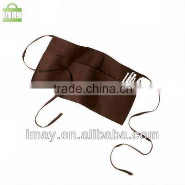 100% cotton half waist apron