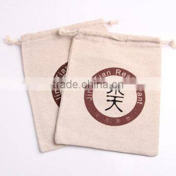 Fashion premium 12*15cm Cotton Muslin Bags, Cotton Bag Drawstring