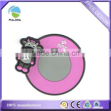 Small Quantity ox Animal Logo Pattern Soft Rubber Table Mat