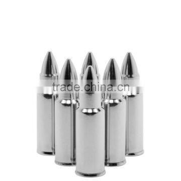 high quality 304 Stainless steel bullet shaped drink chiller best Stainless Steel Ice bullets set