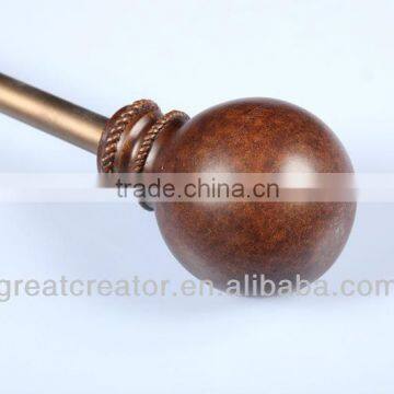 Classic Ball Curtain Rod Finials Traditional Home Accessory Fashion Accessory Furniture Accessory