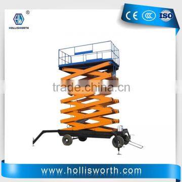 ISO certificated widely used self-propelled hydraulic scissor lift platform