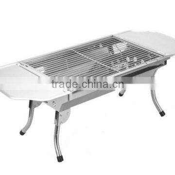 Stainless steel grill folding grill Portable oven Outdoor camping BBQ grill