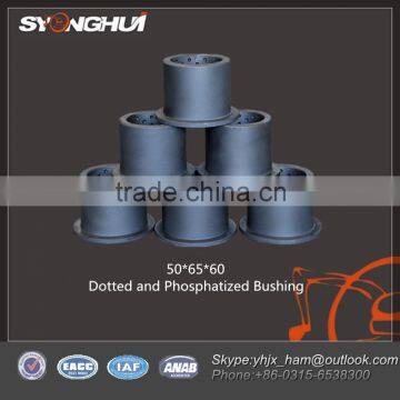 High quality steel shaft,special heat treatment method,Bucket Bushing for Excavator Parts