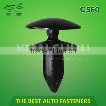 Head Lamp Clip / Plastic Mounting Clip / Nylon Rivet