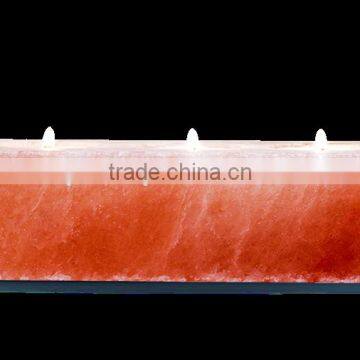 Himalayan Salt T-Light Holder (3 Hole)