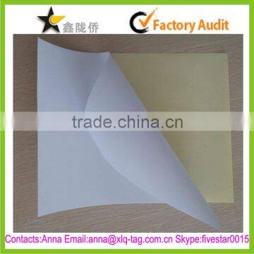 2015 Wholesale Cheap Blank Custom Thermal Transfer Sticker for Printer