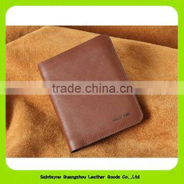 16390 Top Selling Fashion RFID Blocking Top Grain Leather Wallet for Men photo-3