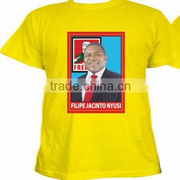 cheap promotion campaign election t-shirt custom t shirt