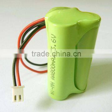 3.6v ni-mh rechargeable battery pack