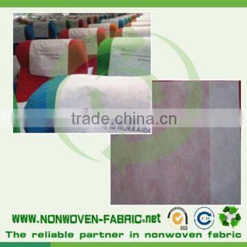 China hot sell 2016 new design high quality 100% pp spunbond bus/airline/high speed disposable headrest cover