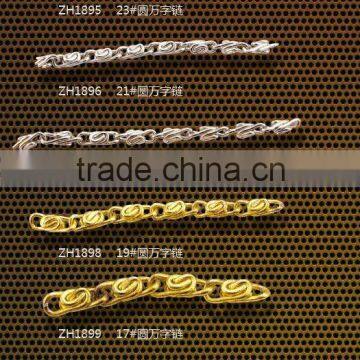 zuohua twist curb link chain