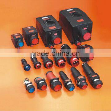 Full plastic explosion-proof plugs and sockets