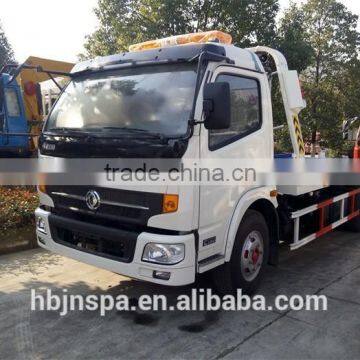 china factory sale Dongfeng 160HP wrecker truck