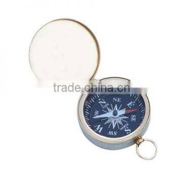 Nautical brass compass - solid brass pendant compass 13413